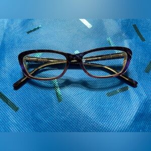 Black and Purple Kenneth Cole Reaction Frames